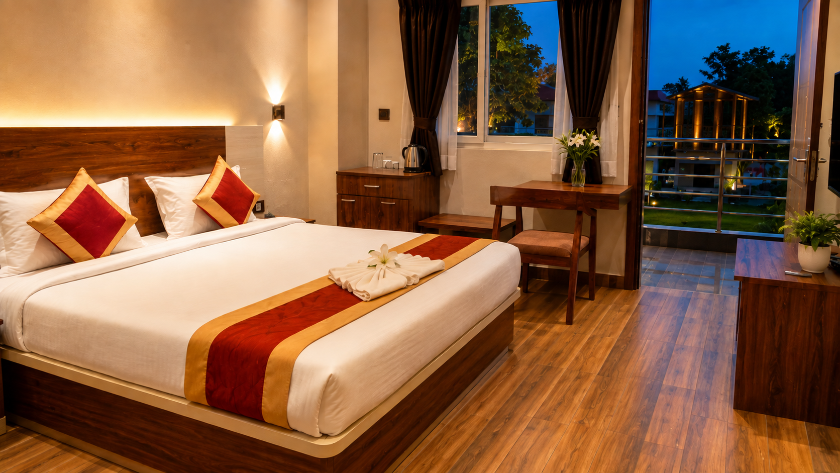 Narayana Green Resort Grounds